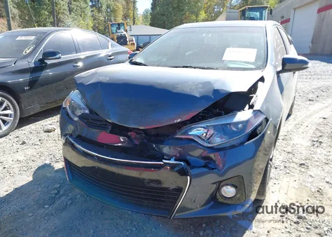 2014 Toyota Corolla S Plus из США, поврежденный, VIN 2T1BURHEXEC081748
